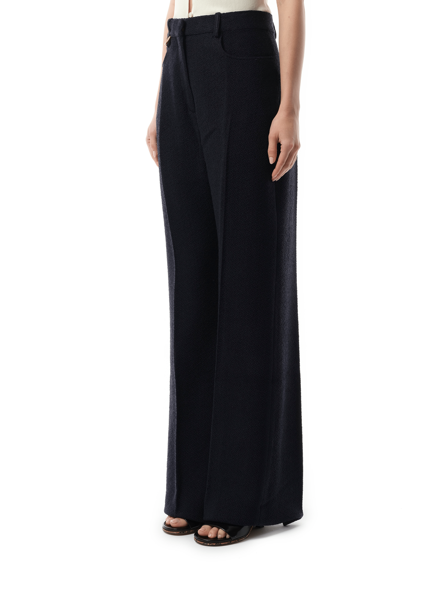 Le Pantalon Sauge in Dark Navy
