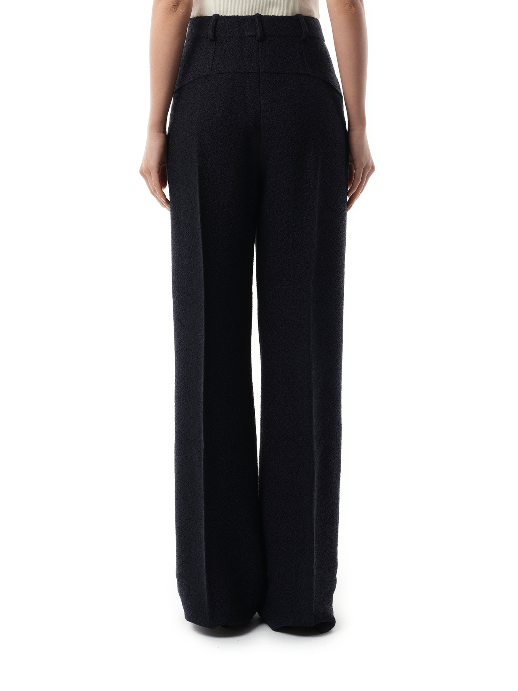 Le Pantalon Sauge in Dark Navy