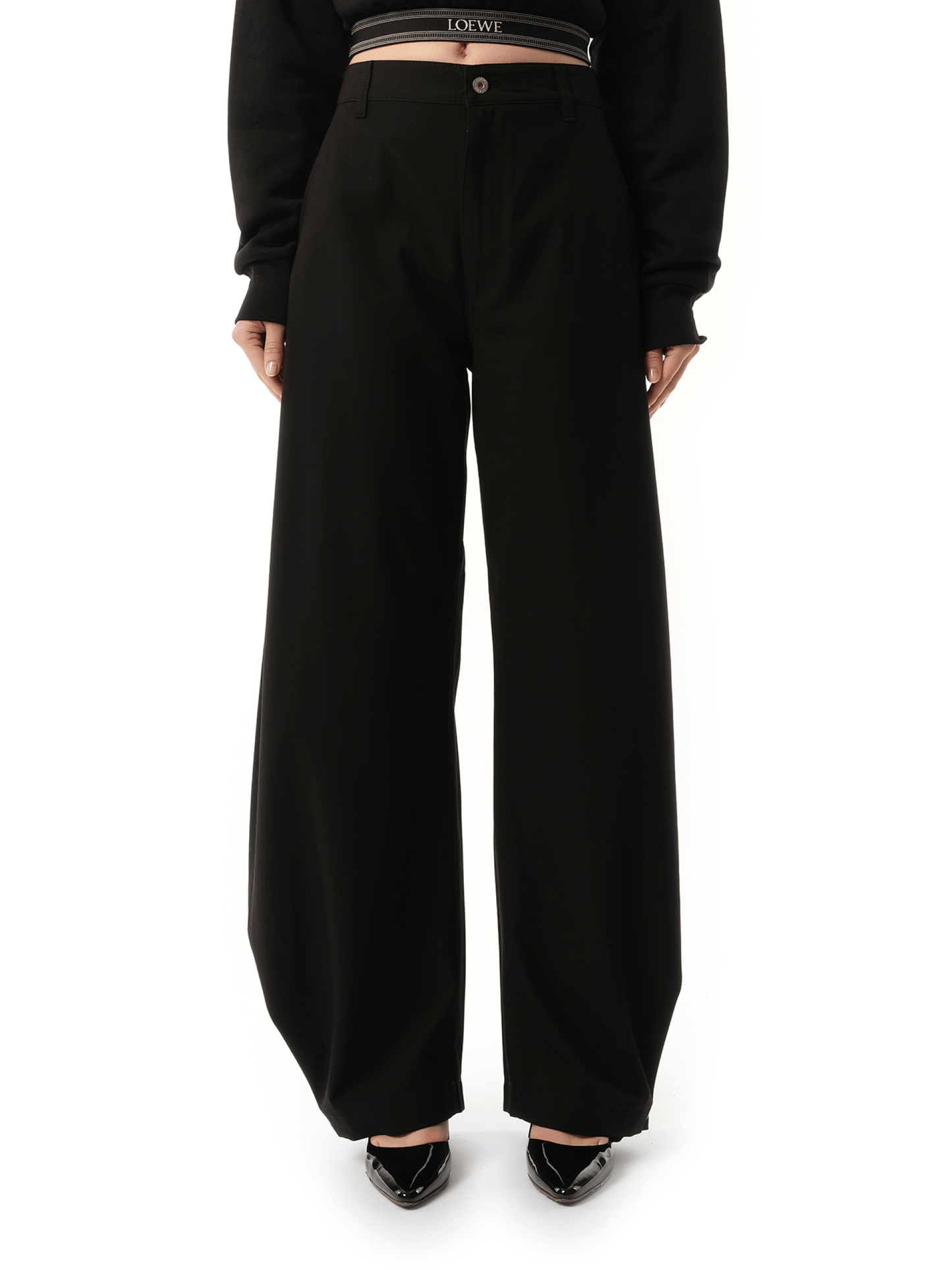 Balloon Trousers AF in Black