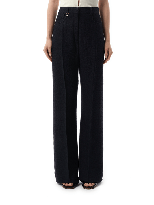 Le Pantalon Sauge in Dark Navy