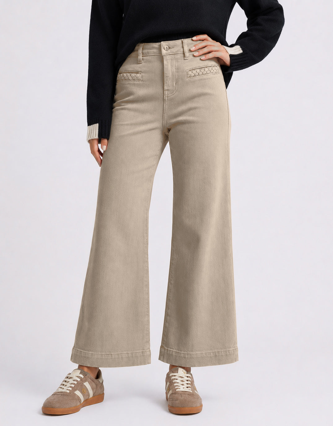 Freya Plait Pocket Jean - Arizona