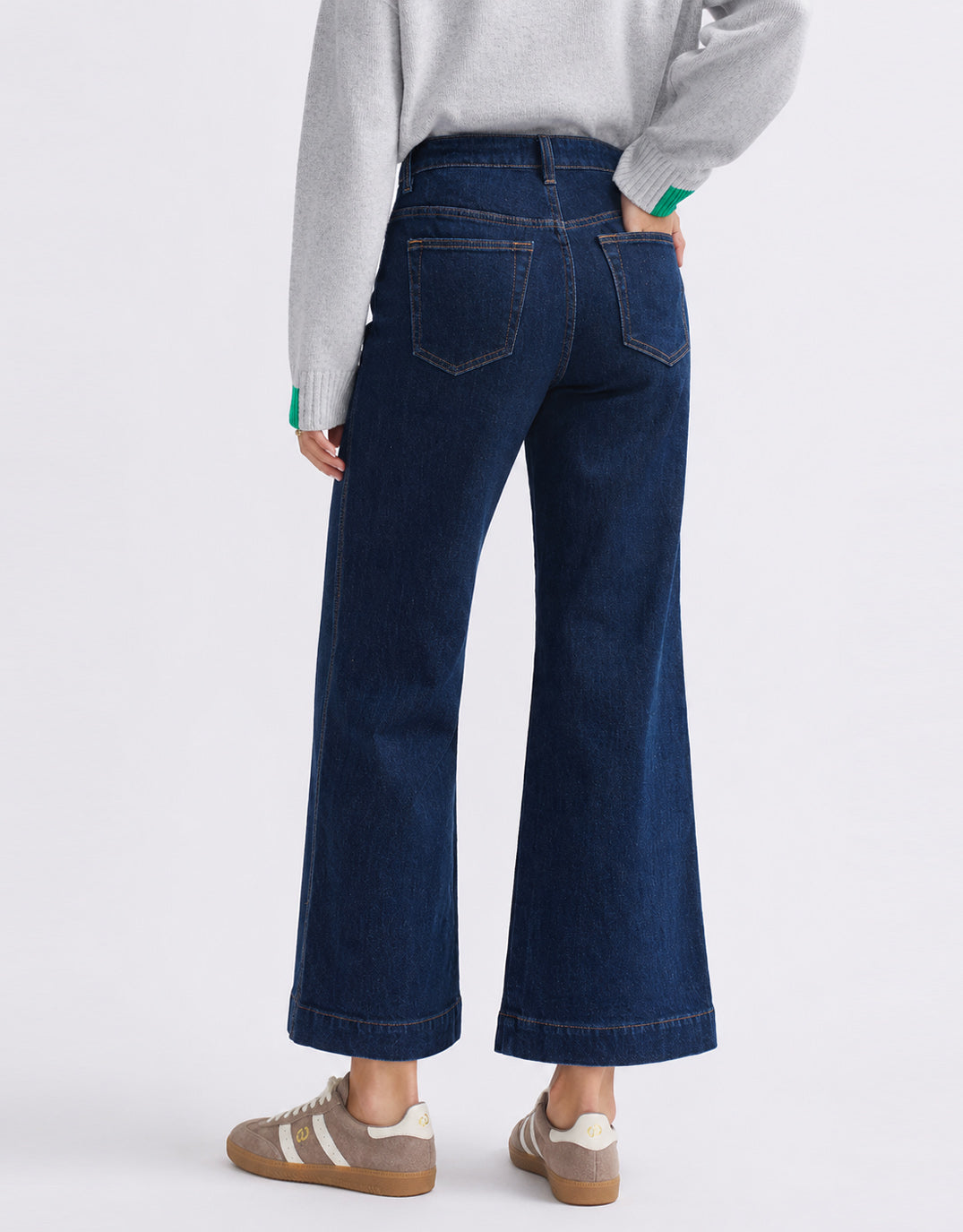 Freya Plait Pocket Jean - Palisade Blue