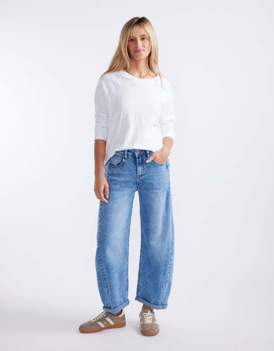Idaho Barrel Jean - Denim