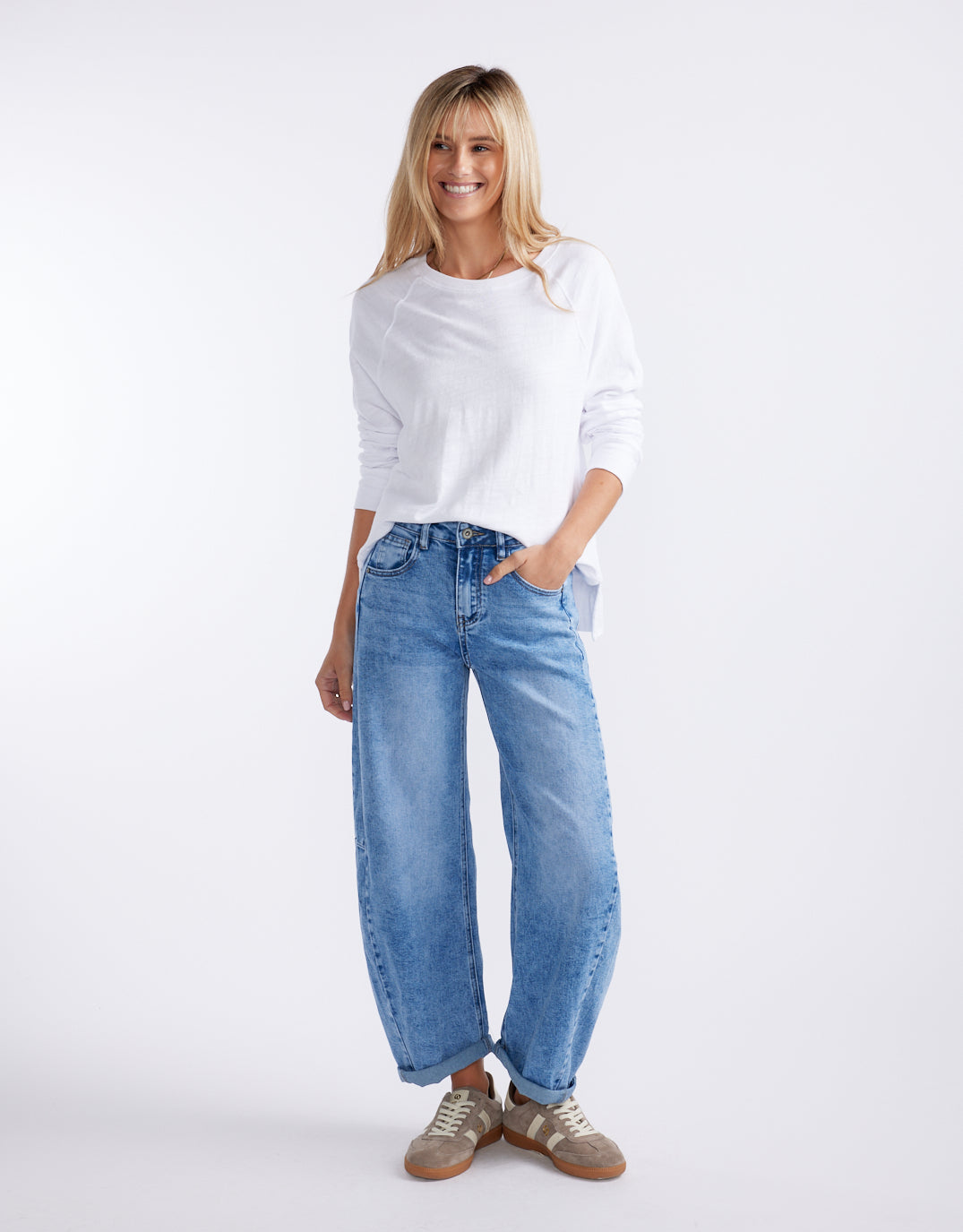 Idaho Barrel Jean - Denim
