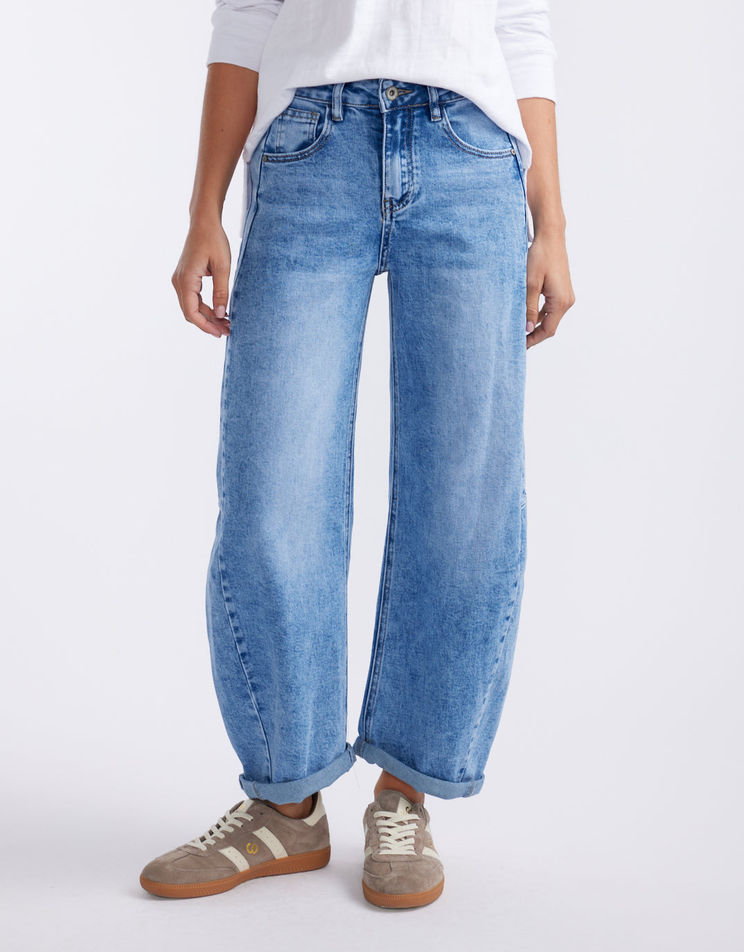Idaho Barrel Jean - Denim