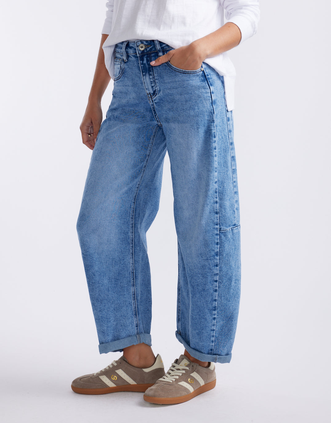 Idaho Barrel Jean - Denim