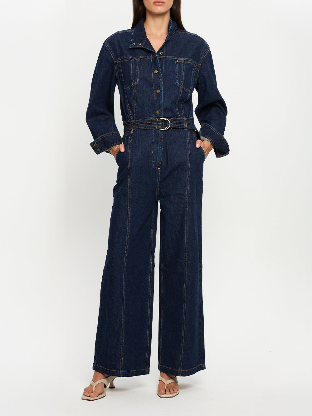 Joelle Denim Jumpsuit