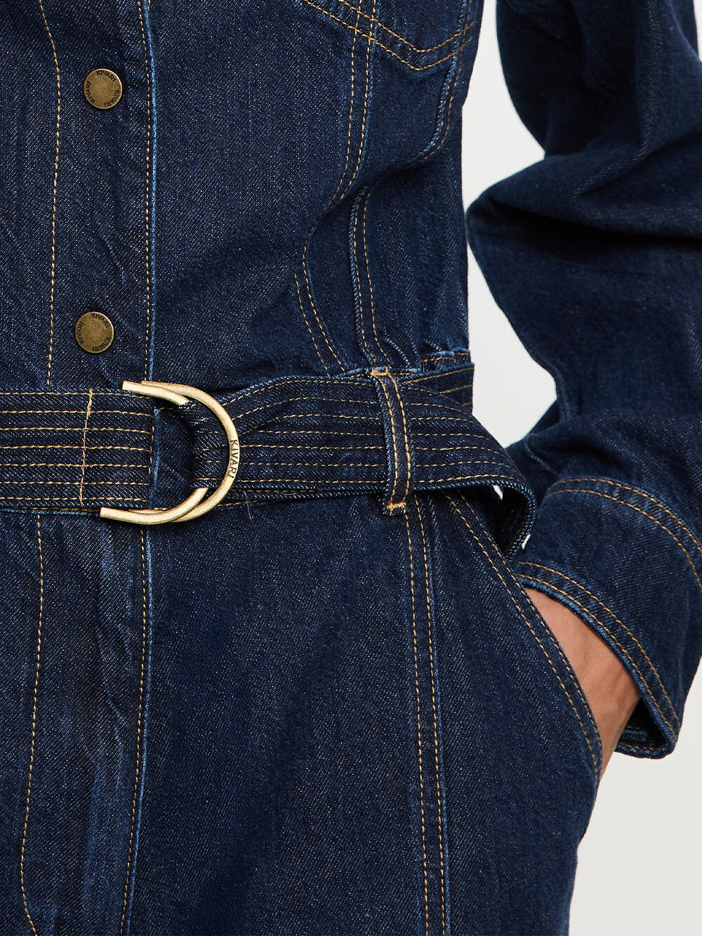 Joelle Denim Jumpsuit