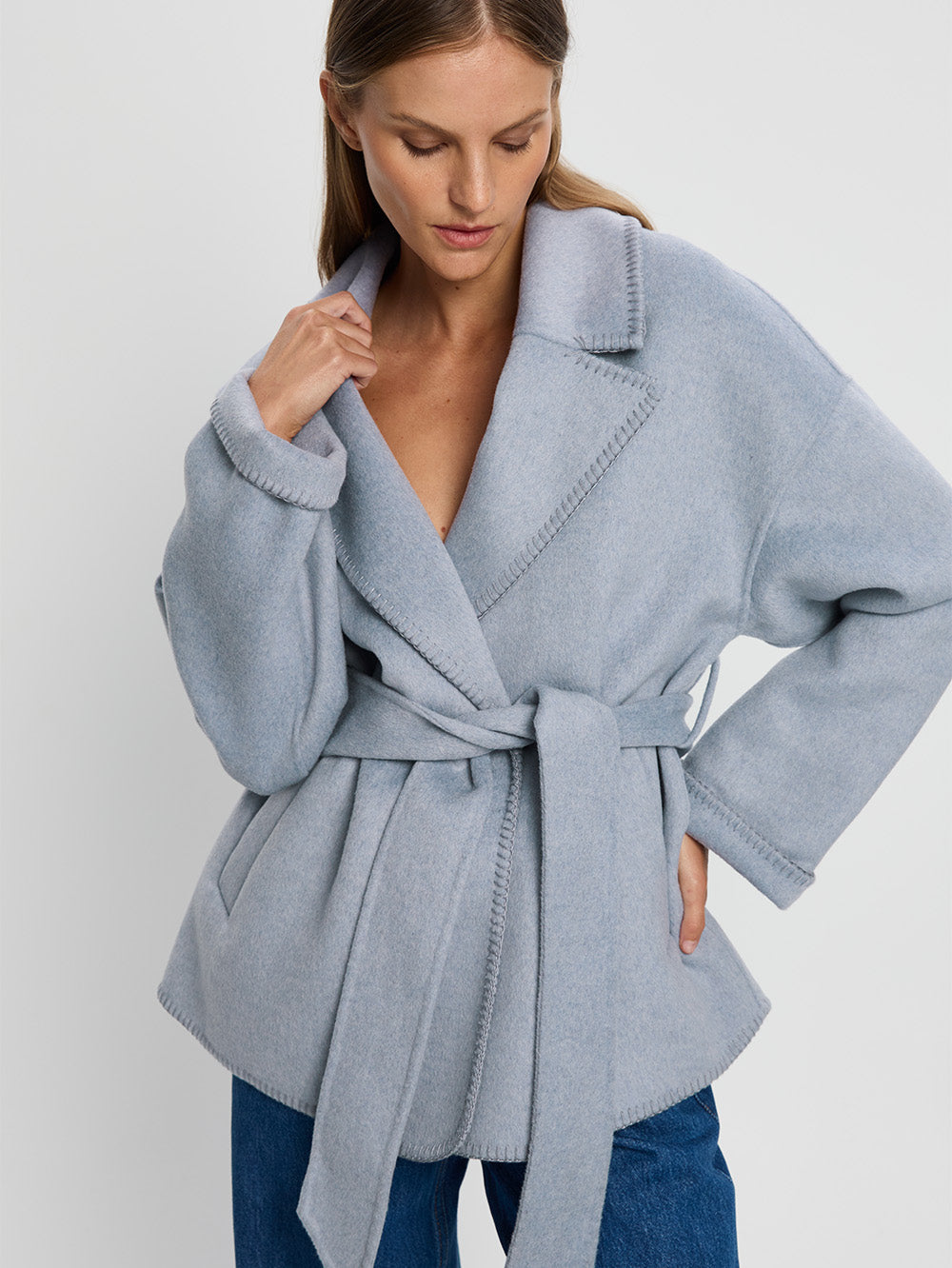 Josephina Wool Blend Coat