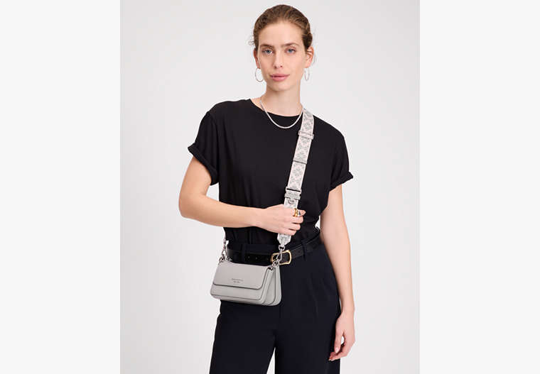 Double Up Webbed Strap Crossbody
