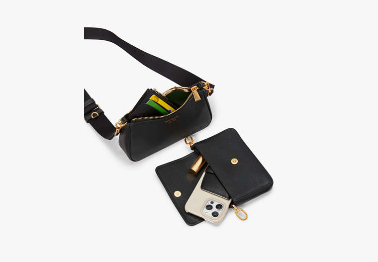Double Up Webbed Strap Crossbody