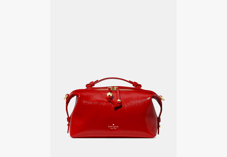 Billie Shiny Leather Crossbody Bag