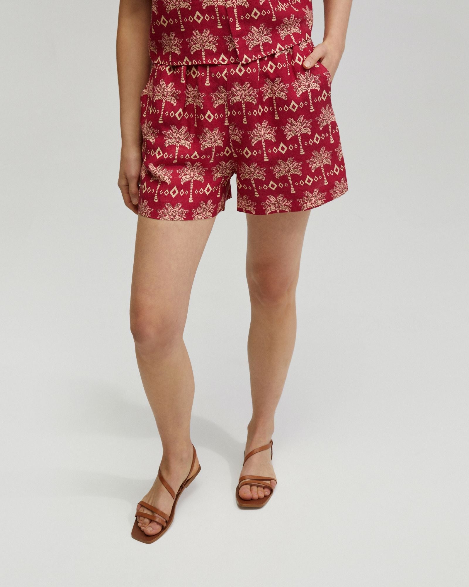 Courtney Printed Shorts