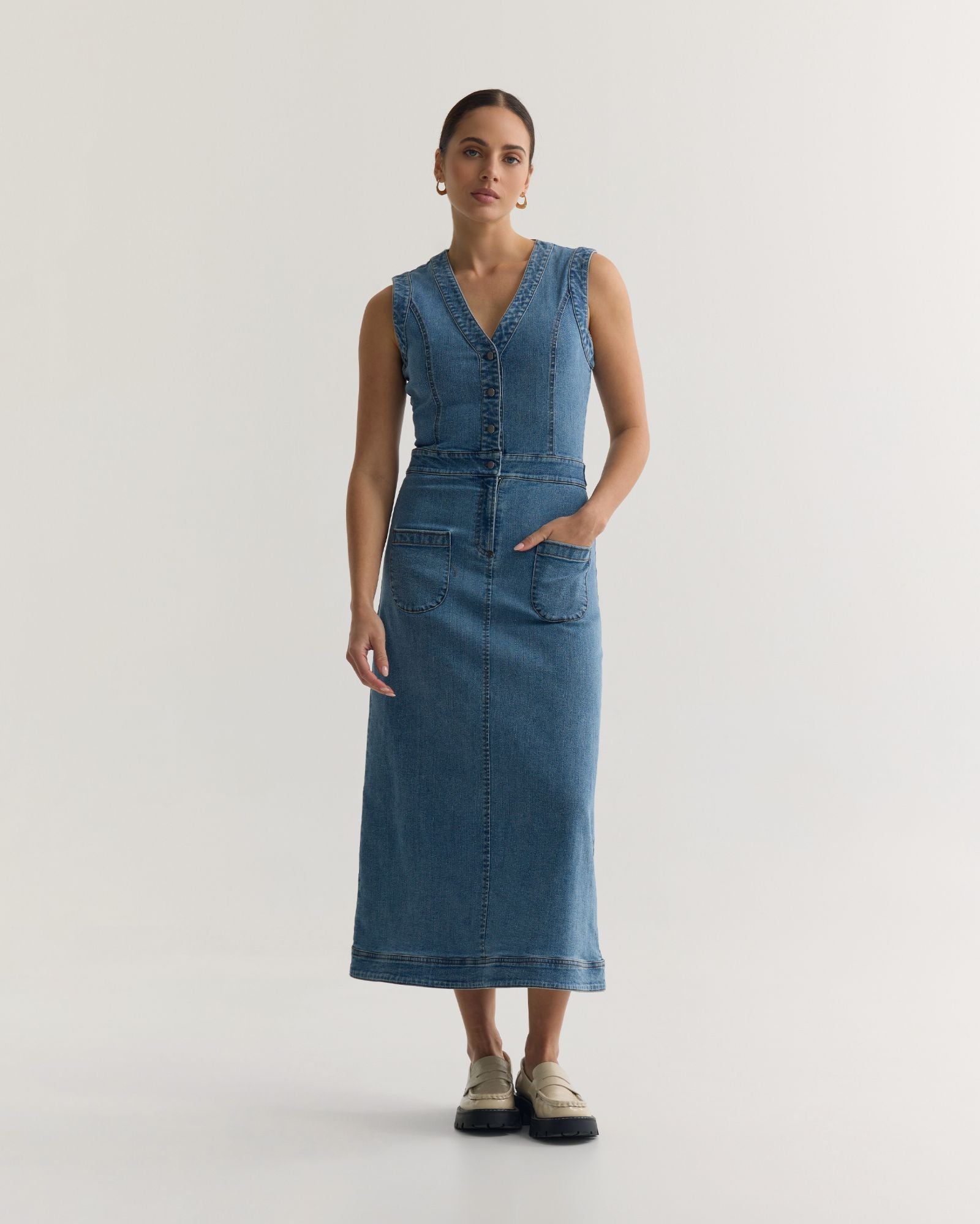 Ayana Denim Dress