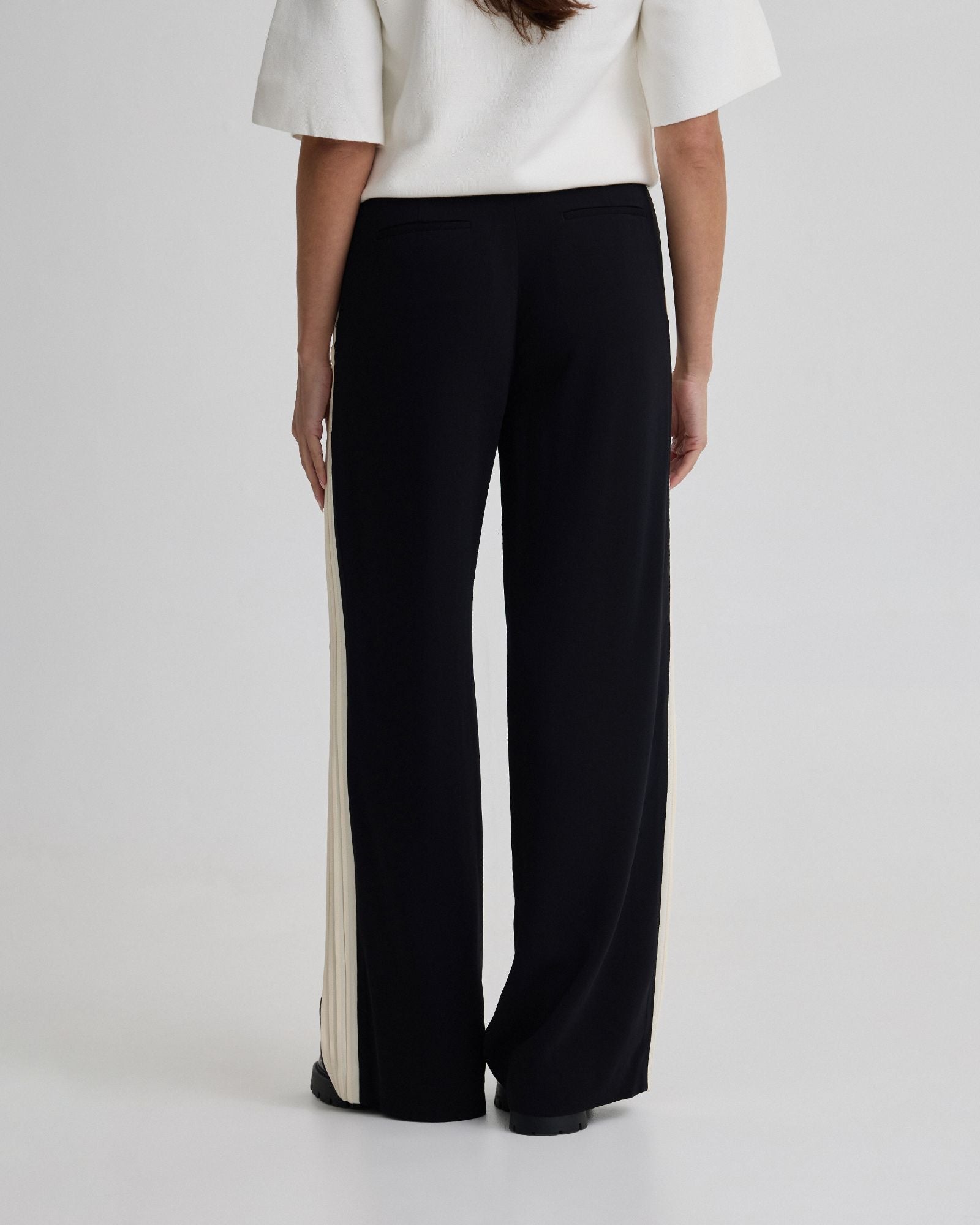 Ines Contrast Panel Pants