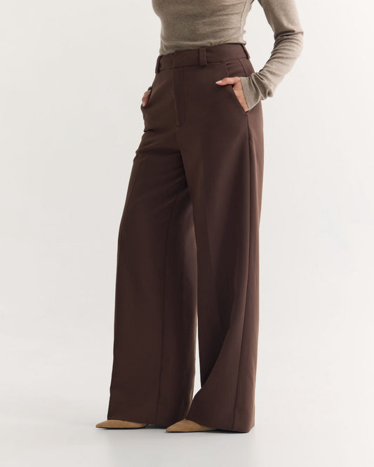 Alana Flat Front Stretch Pants