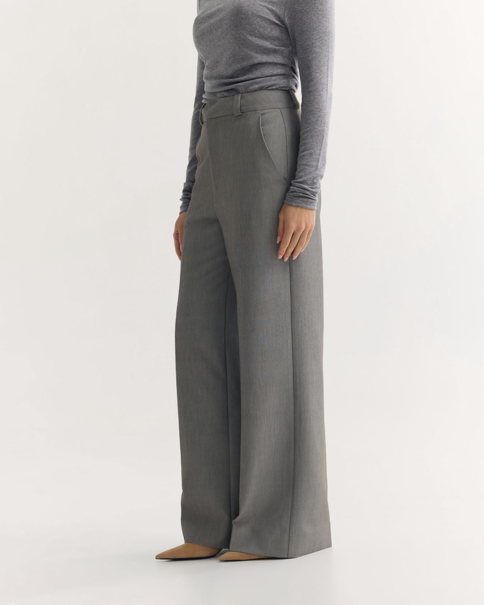 Alana Flat Front Stretch Pants