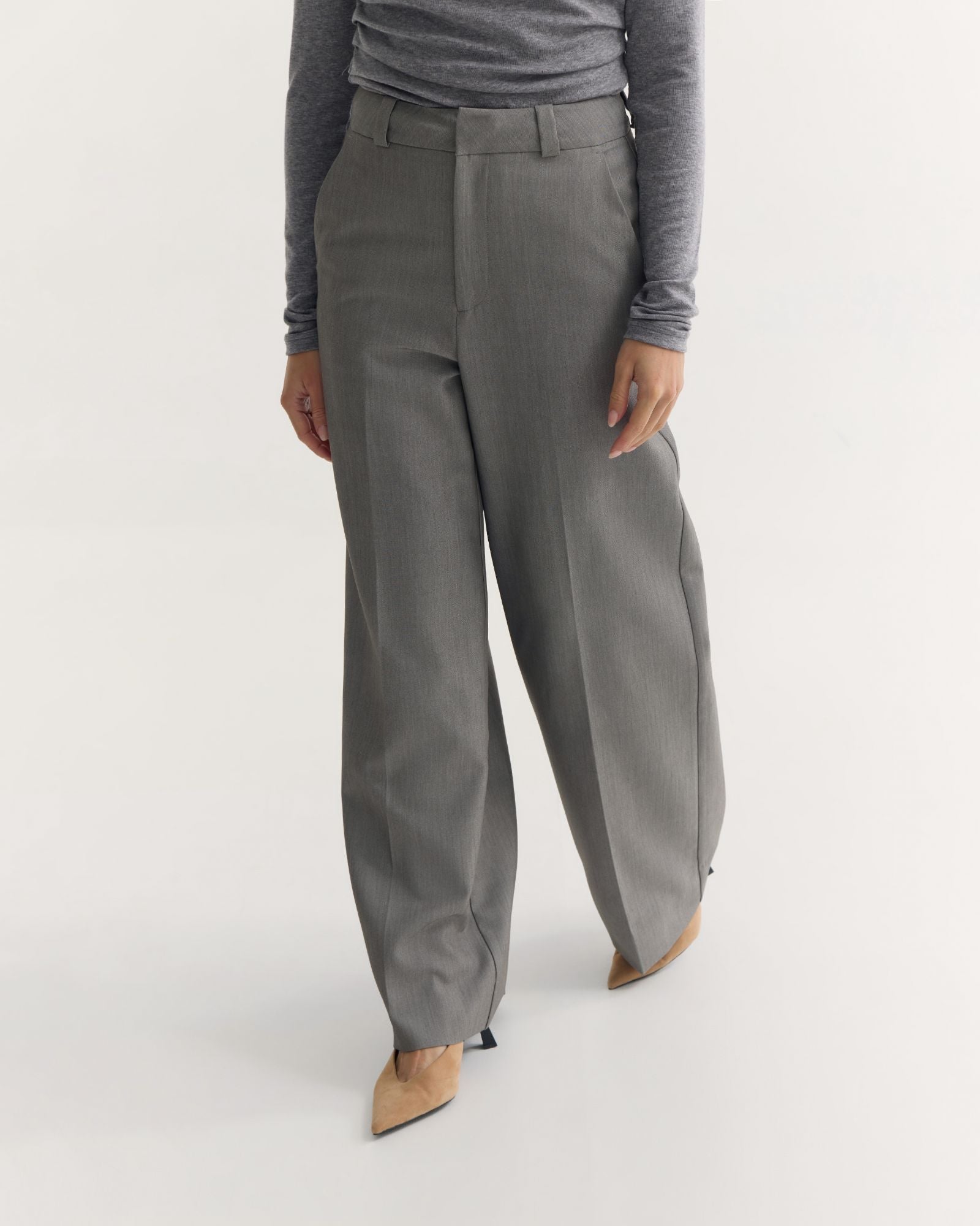 Alana Flat Front Stretch Pants