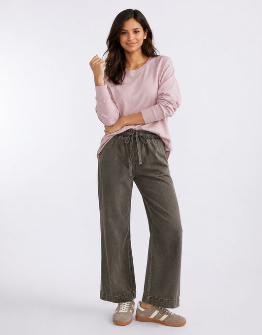 Lucia Tencel Denim Jean - Khaki