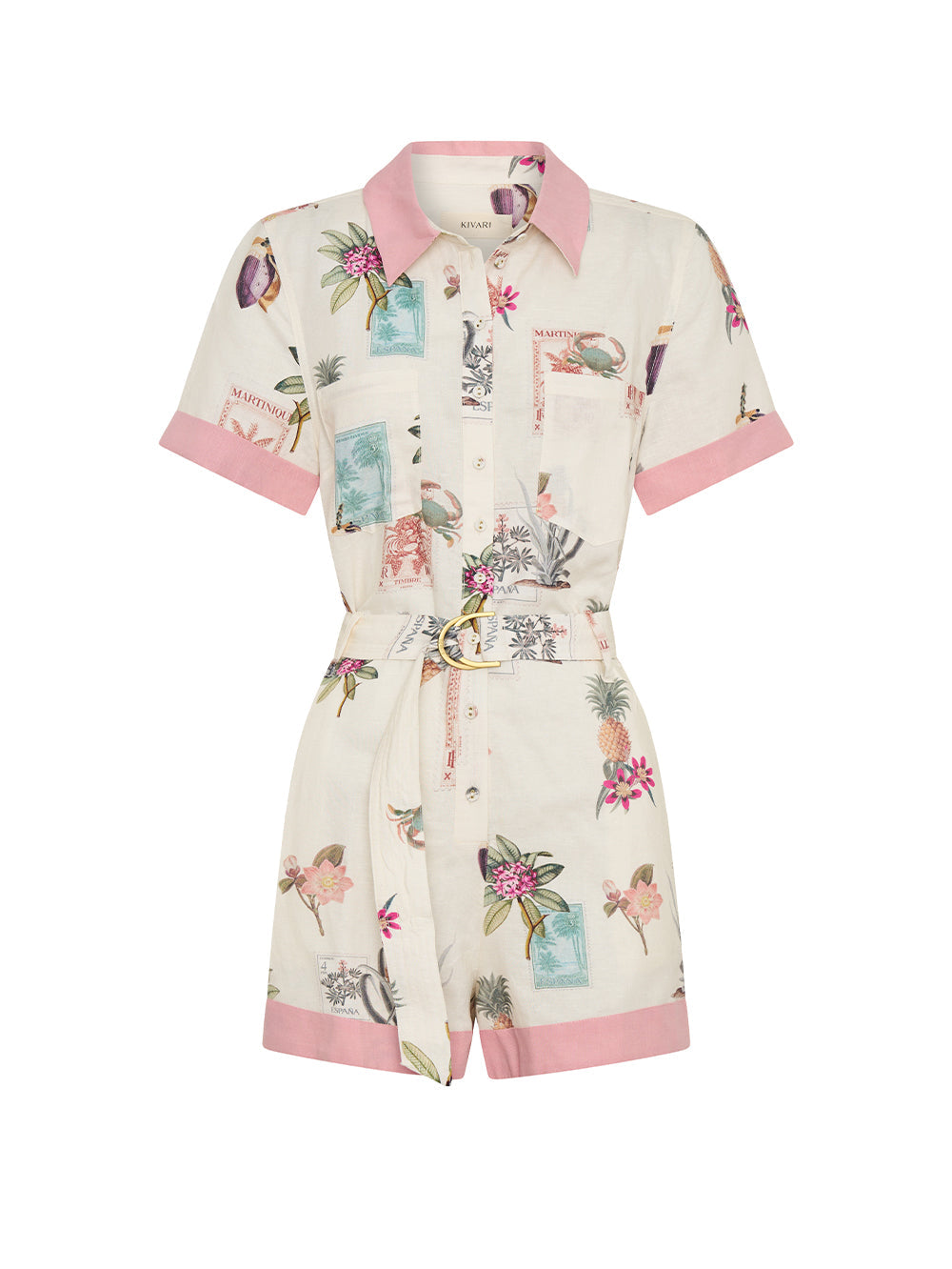 Lyra Linen Playsuit