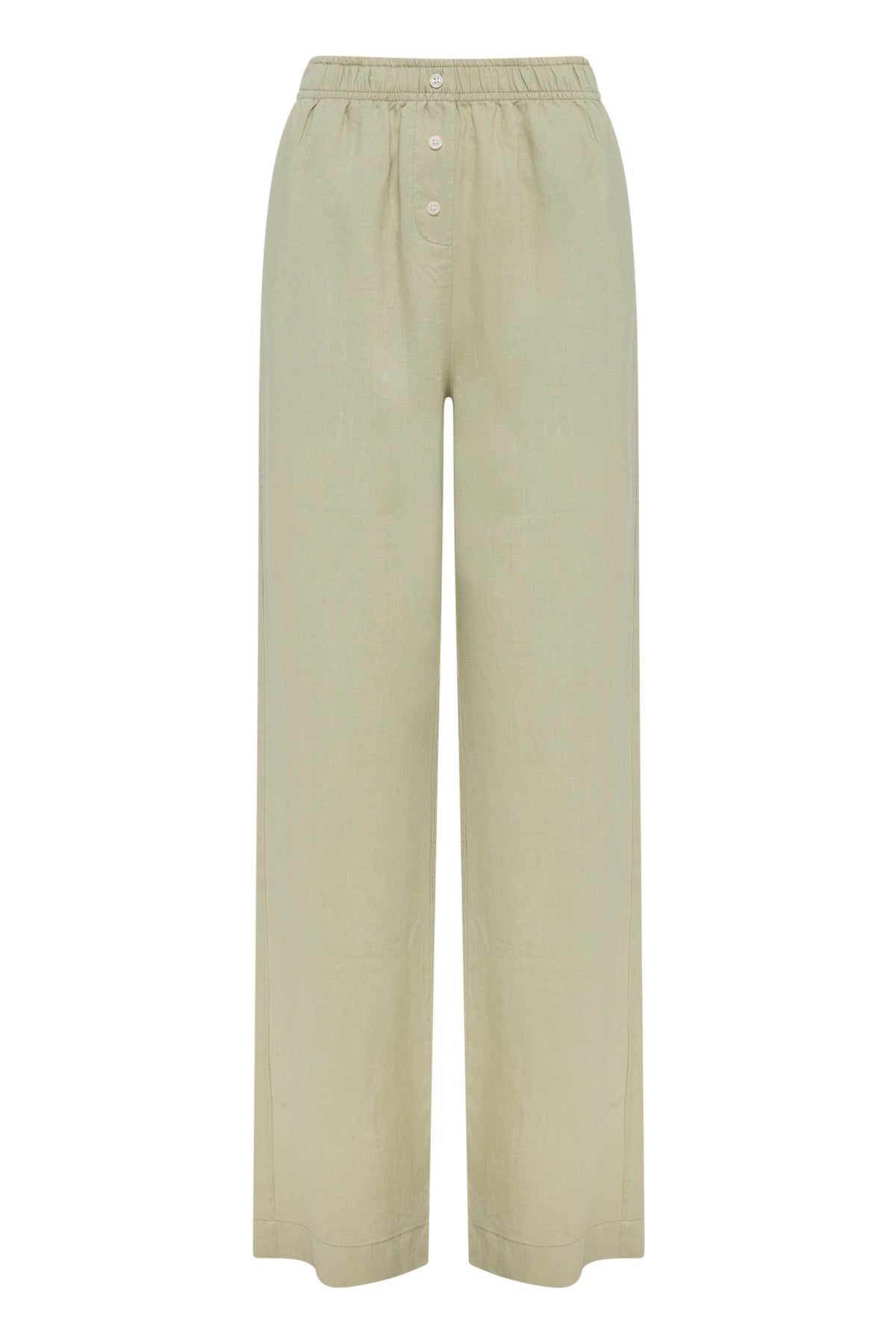 Lounge Linen Crop Pant
