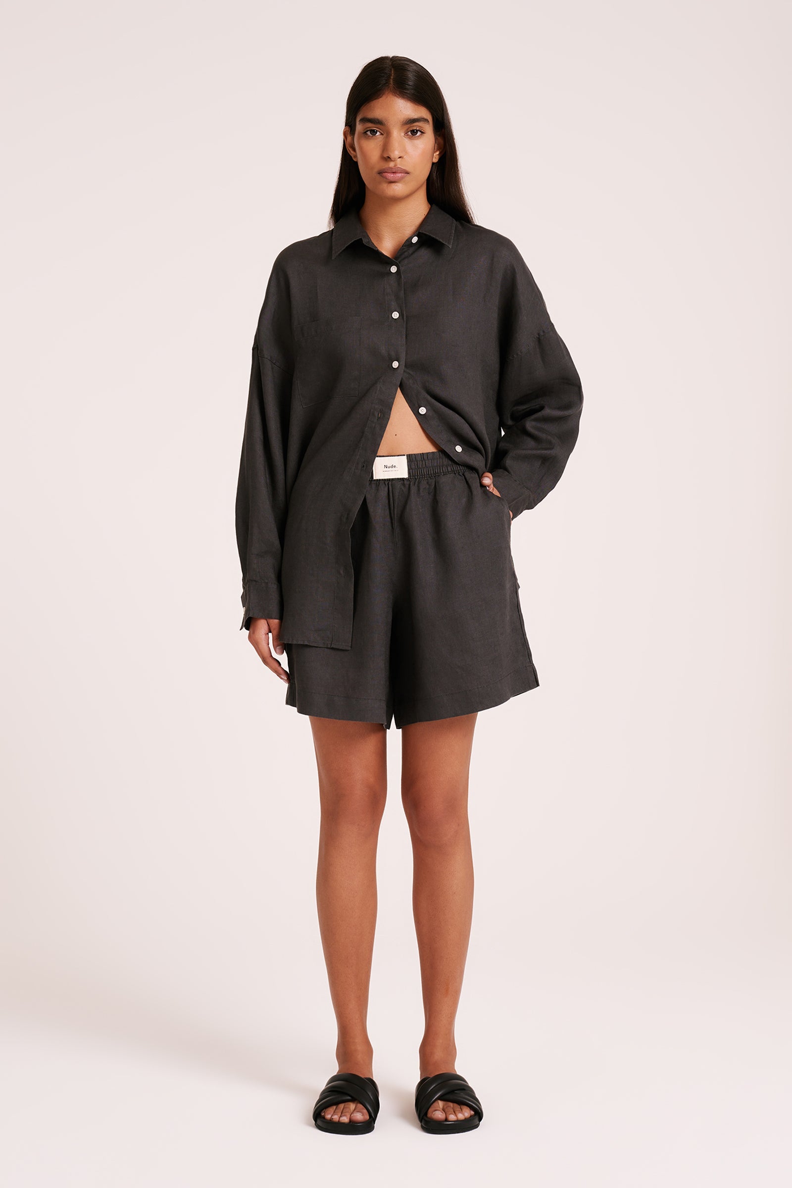 Lounge Heritage Linen Short