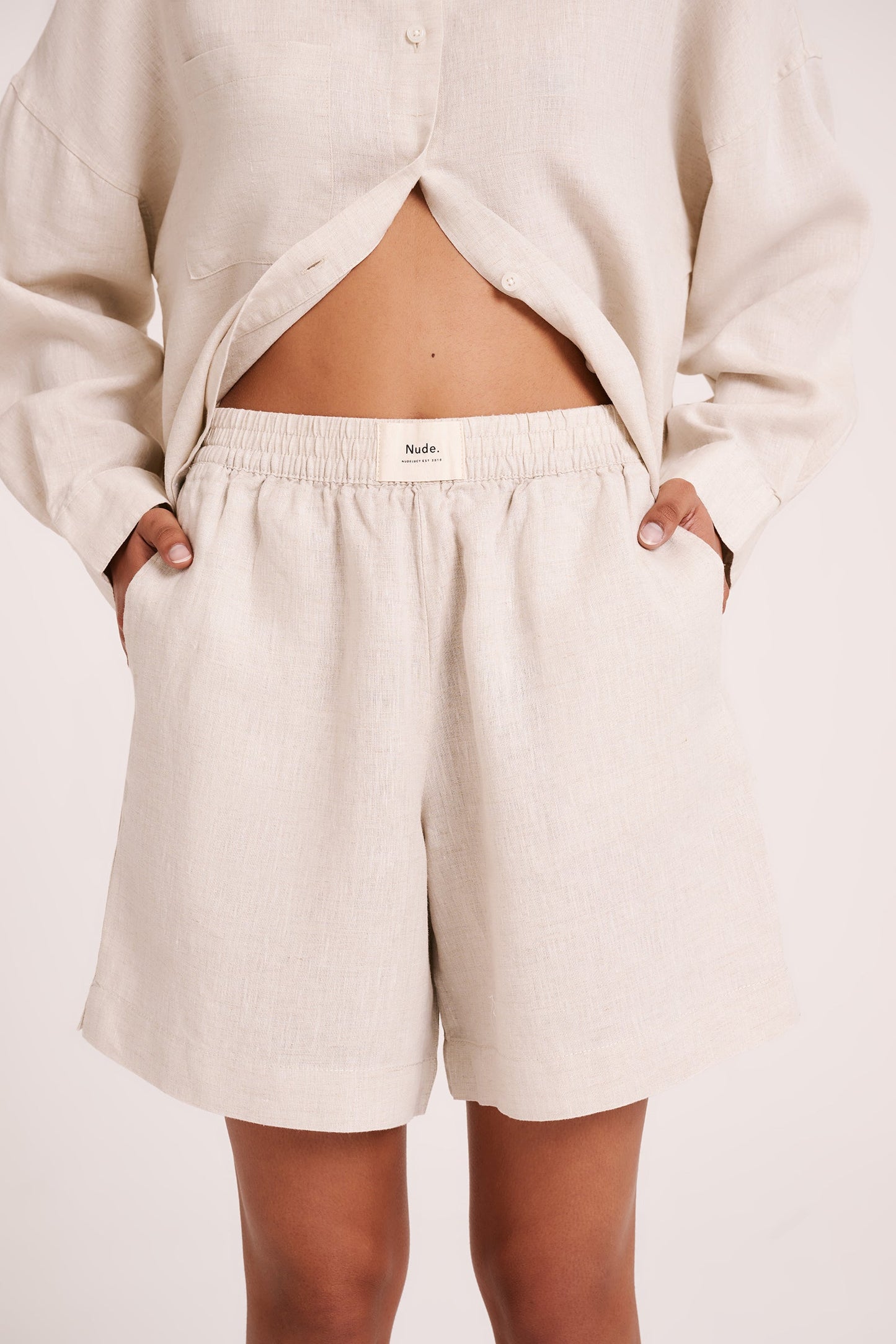 Lounge Heritage Linen Short