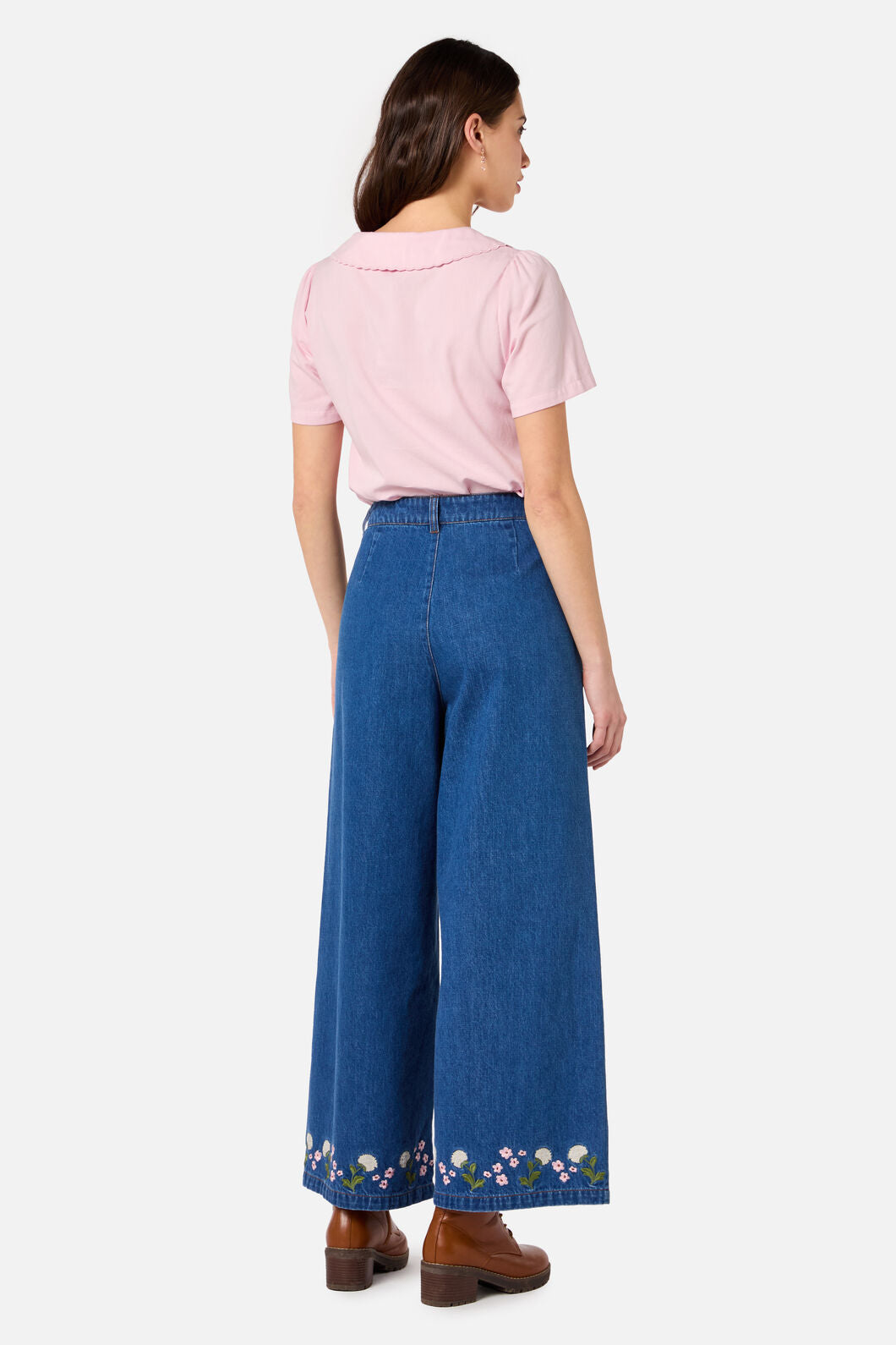 Dandelions Emb Denim Culotte