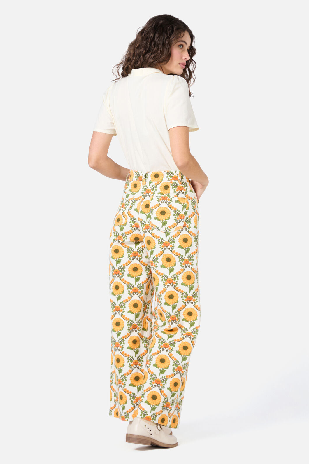 Sunflower Printed Jean
