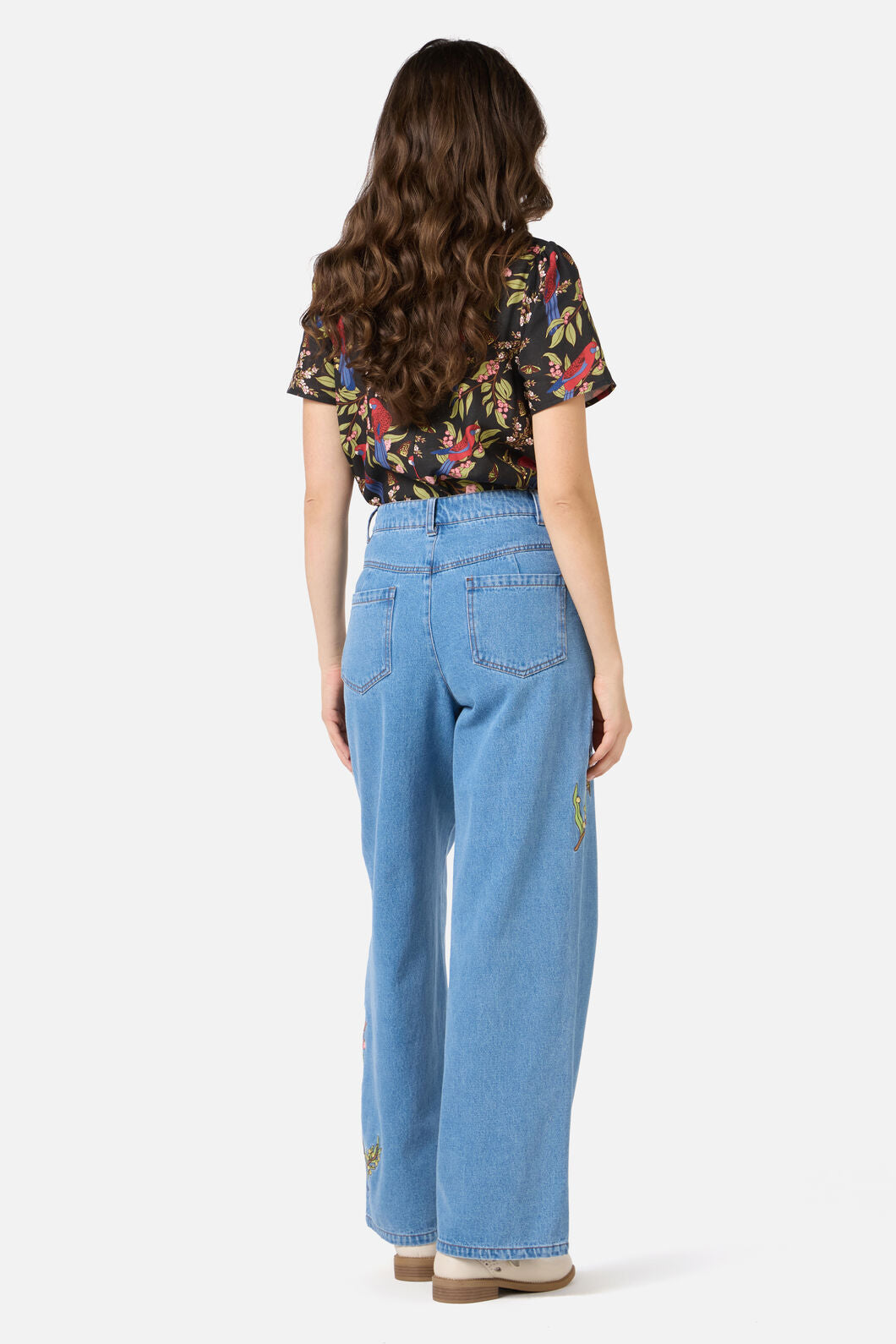 Rosella Embroidered Jean