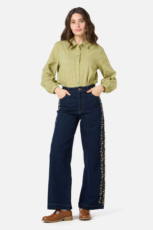 Alyssa Embroidered Jeans