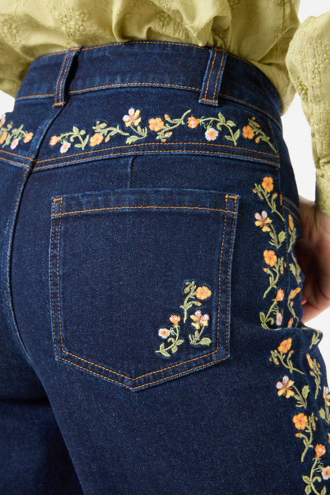 Alyssa Embroidered Jeans