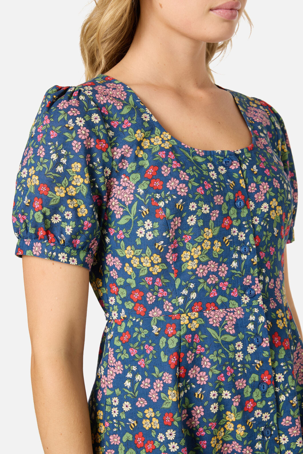Libby Bee Ditsy Mini Dress