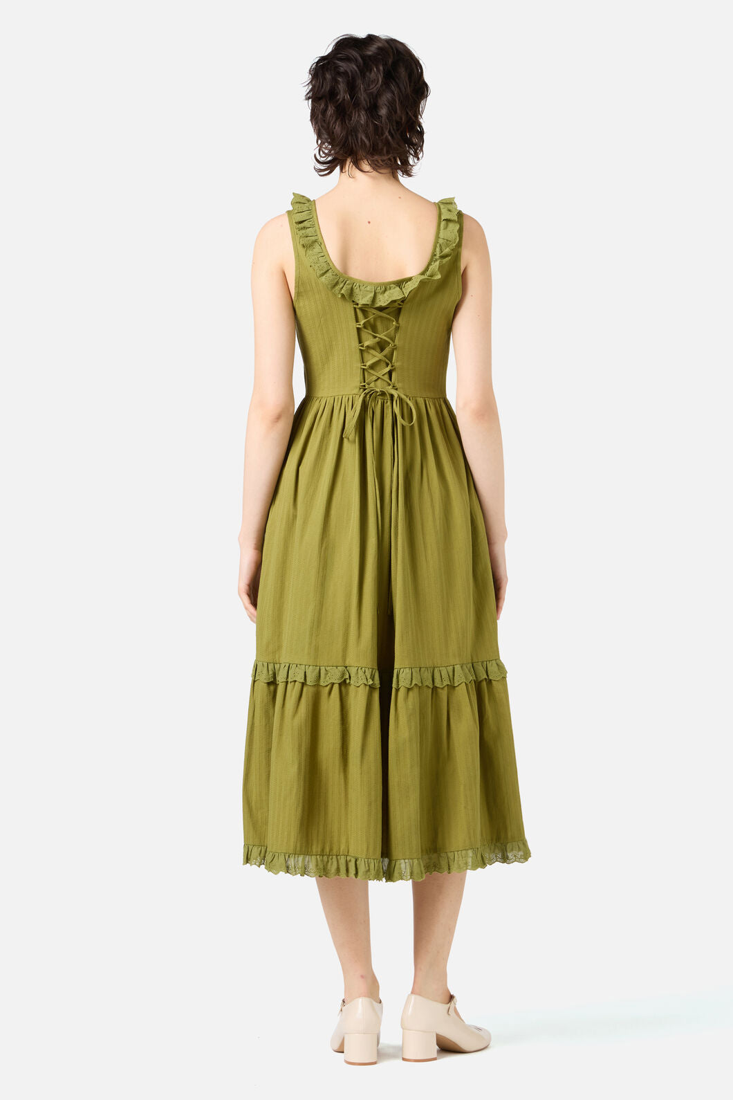 Elise Corset Midi Dress