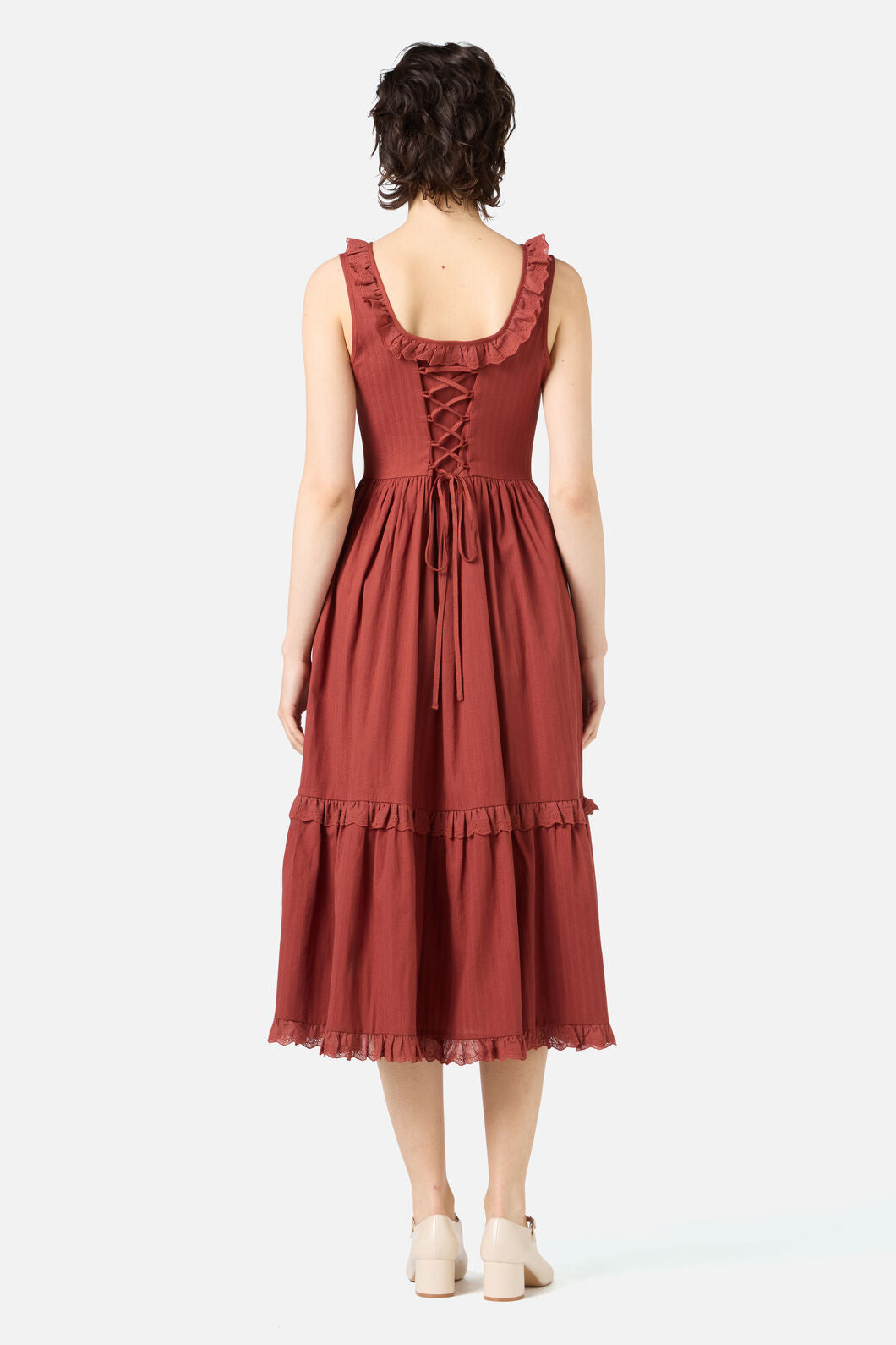 Elise Corset Midi Dress