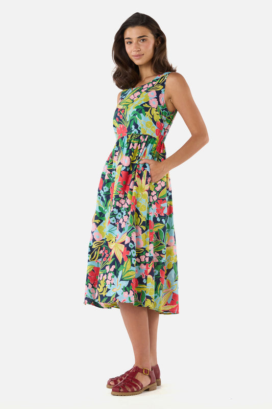 Lexi Floral Midi Dress