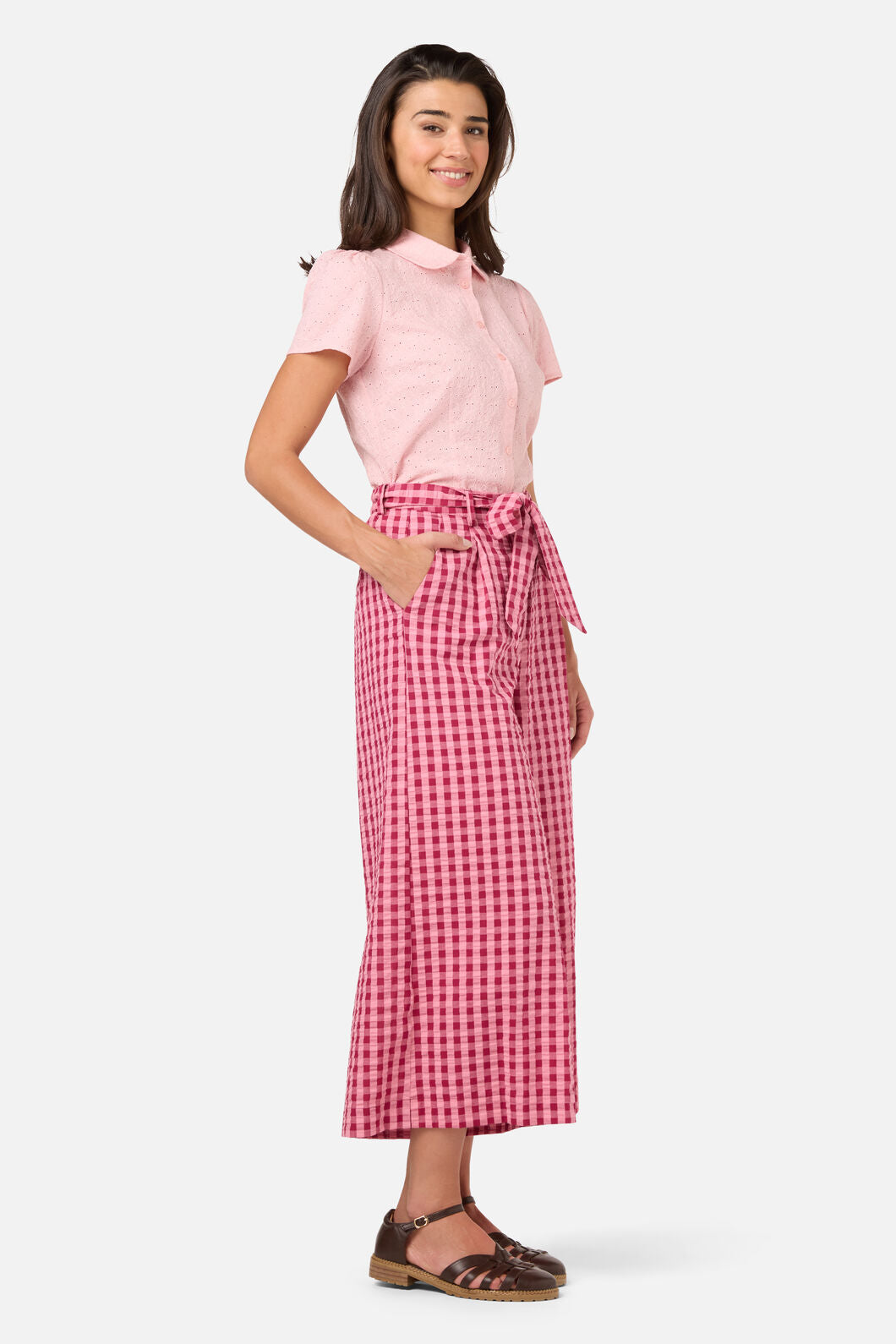 Margot Check Culotte