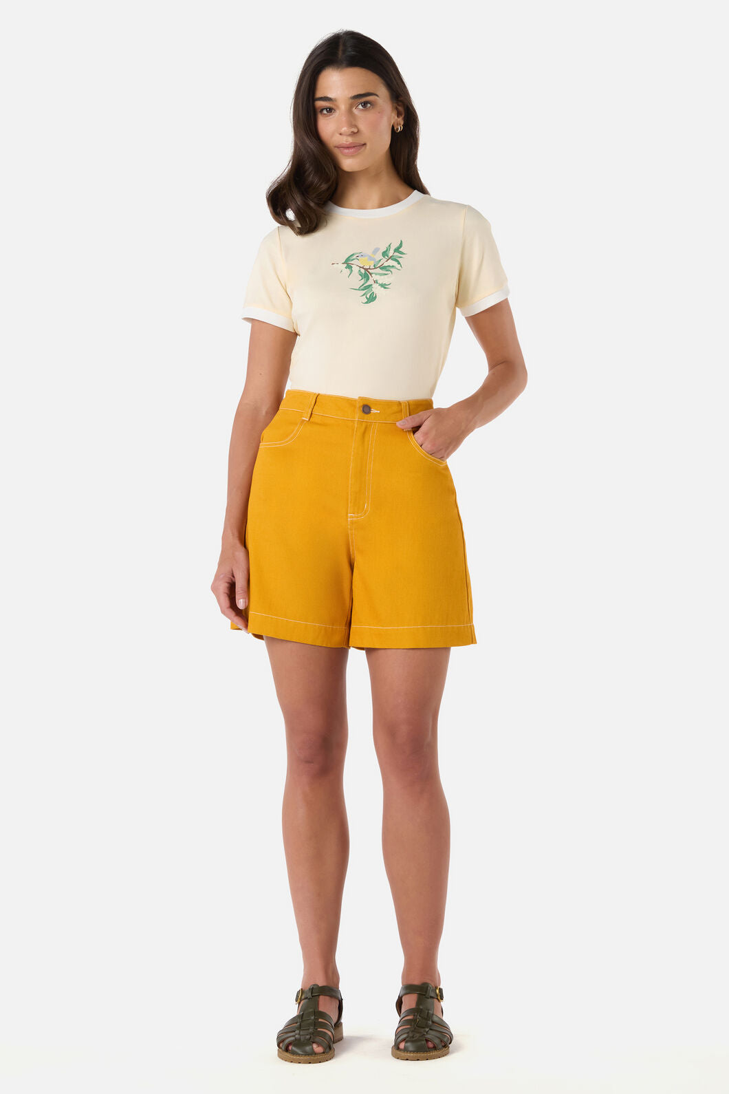 Sammy Contrast Stitch Short