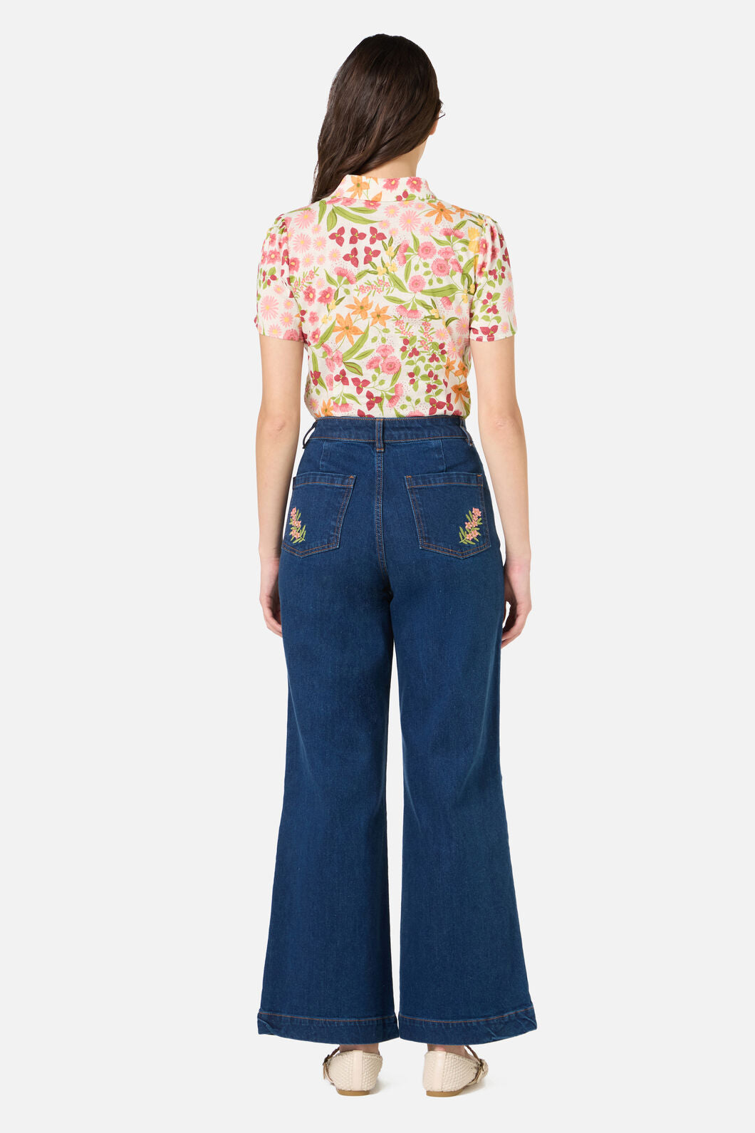 Liberty Native Emb Denim Jean