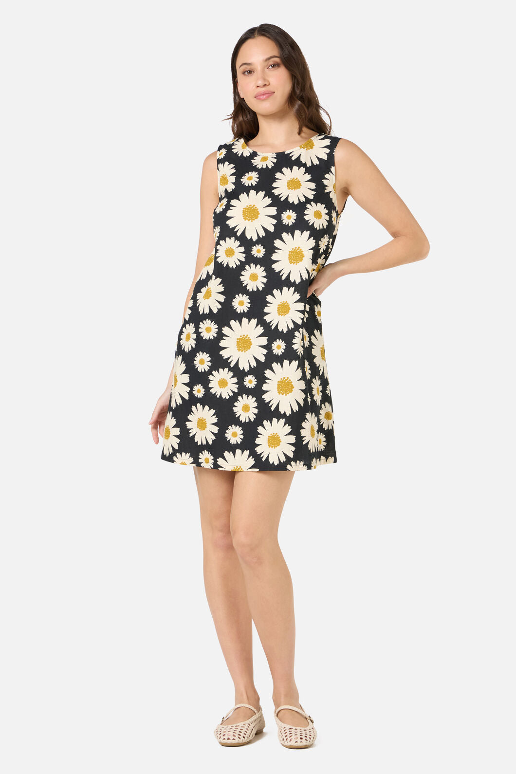 60'S Daisy Mini Dress