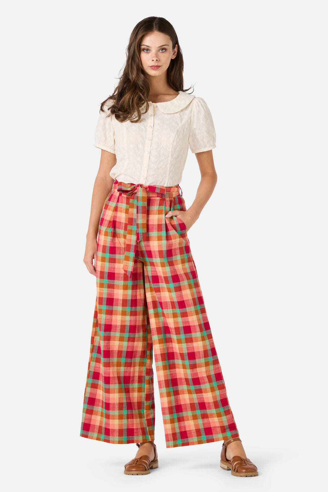 Piper Check Culotte