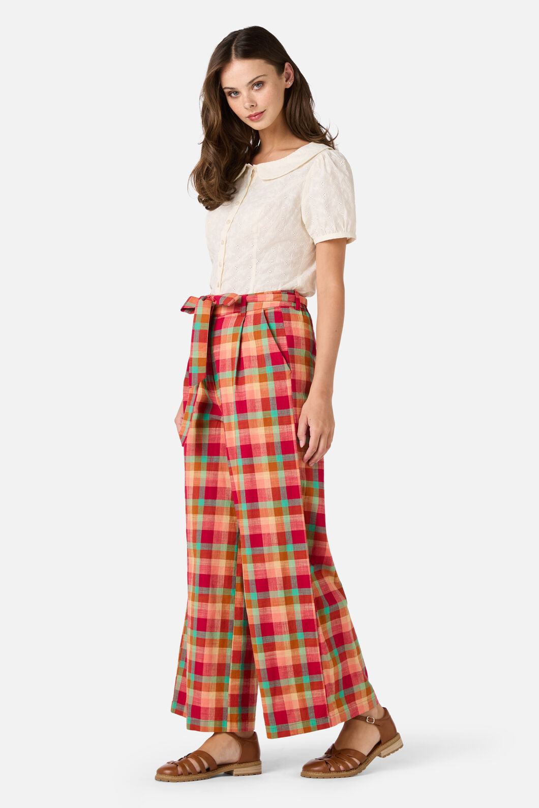 Piper Check Culotte