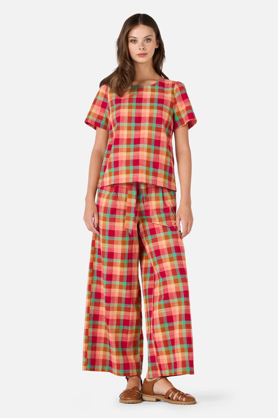 Piper Check Culotte