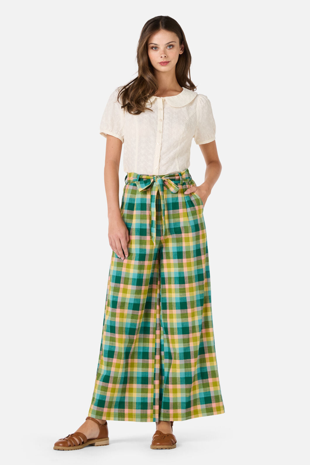 Piper Check Culotte