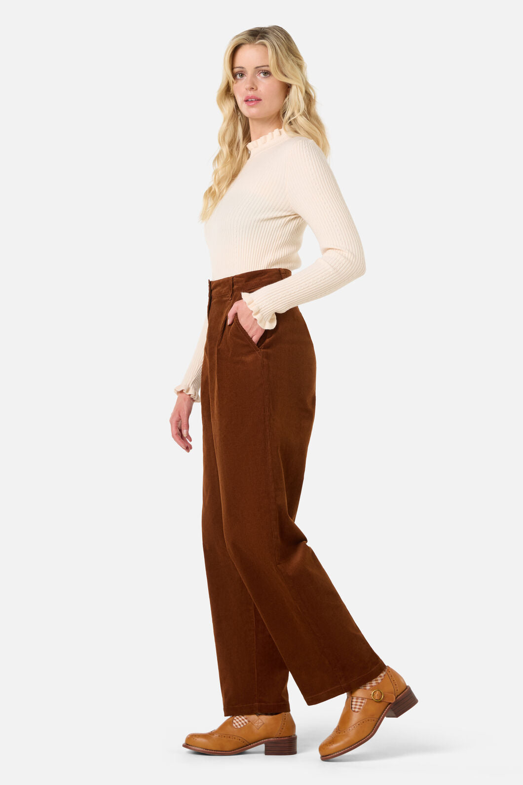 Noni Tapered Cord Pant