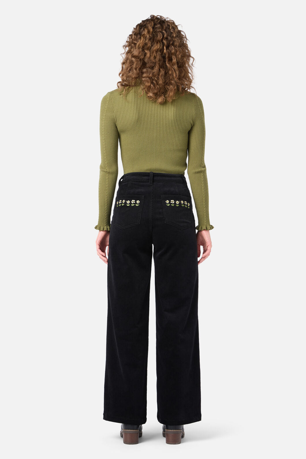 Orchard Embroidered Cord Jean
