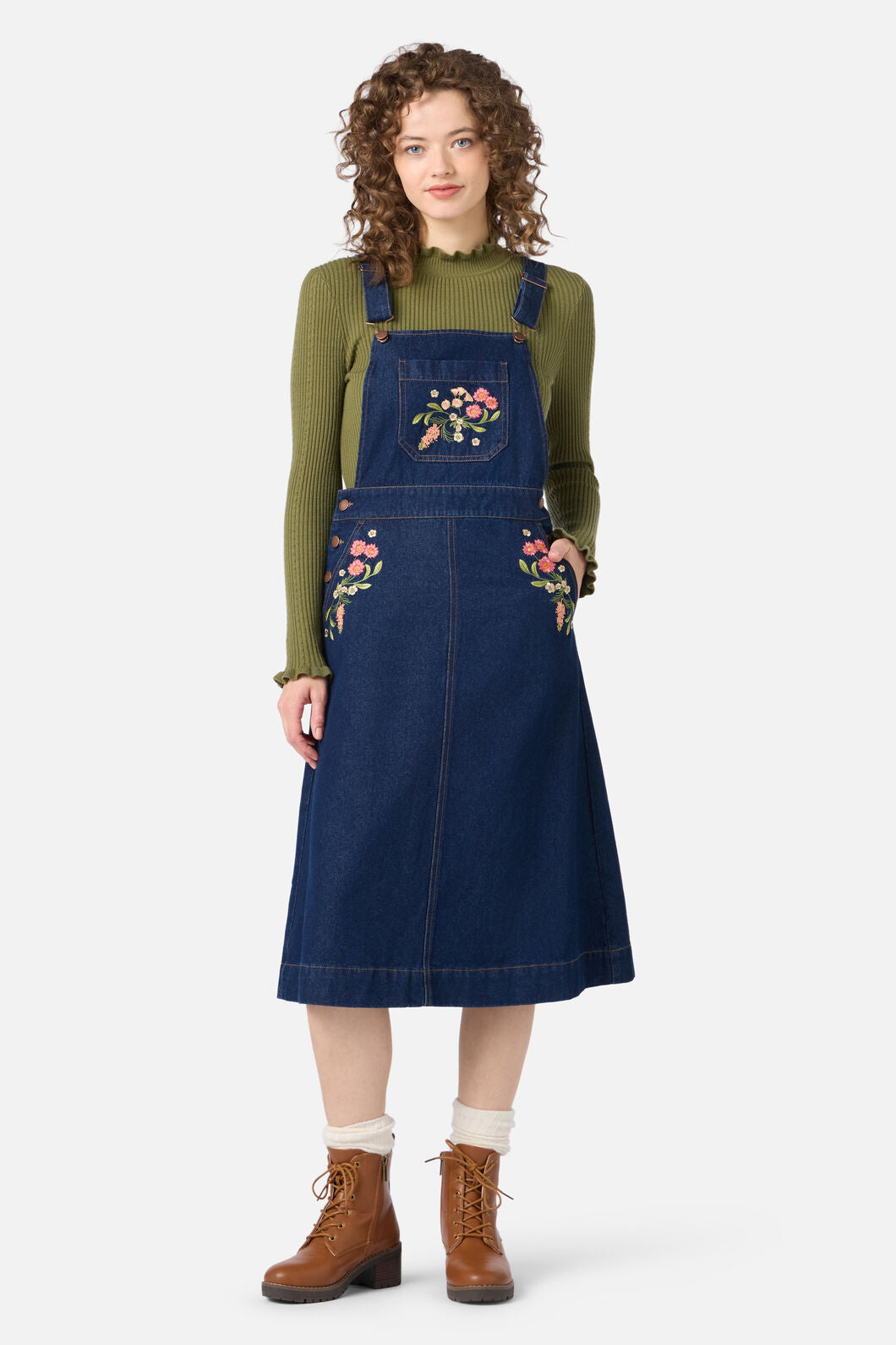 Native Embroidered Pinafore