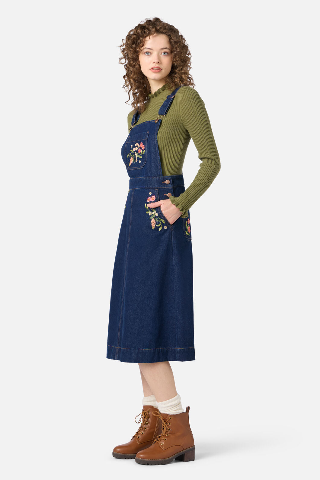 Native Embroidered Pinafore