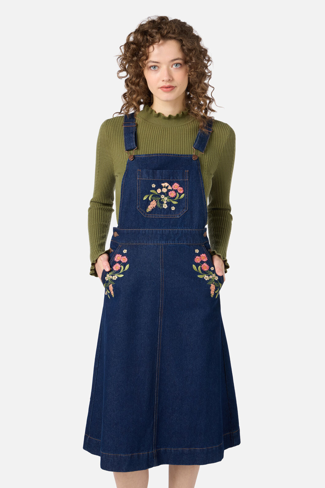 Native Embroidered Pinafore
