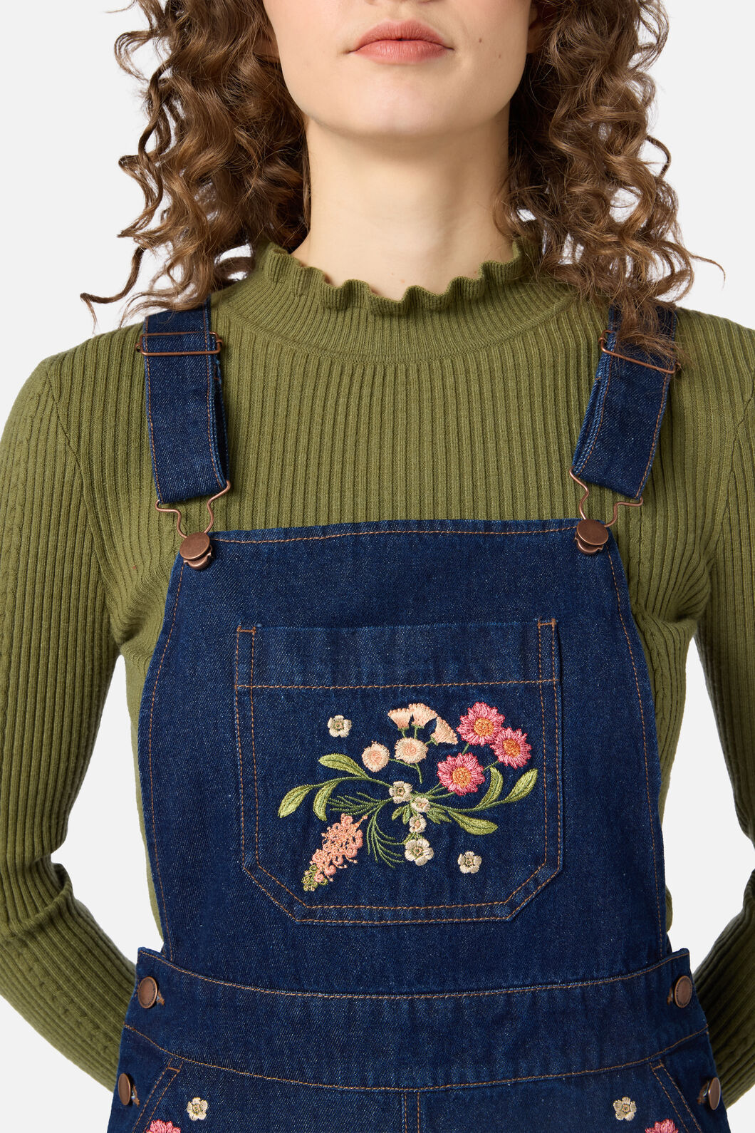 Native Embroidered Pinafore